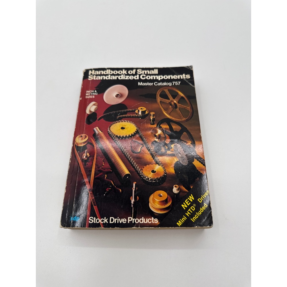 Stock Drive Products Handbook of Small Standardized Components Catalog 757